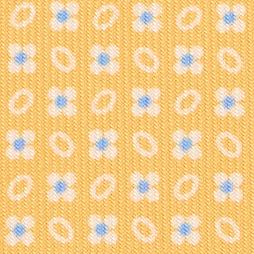 YELLOW CLASSIC SILK TIE