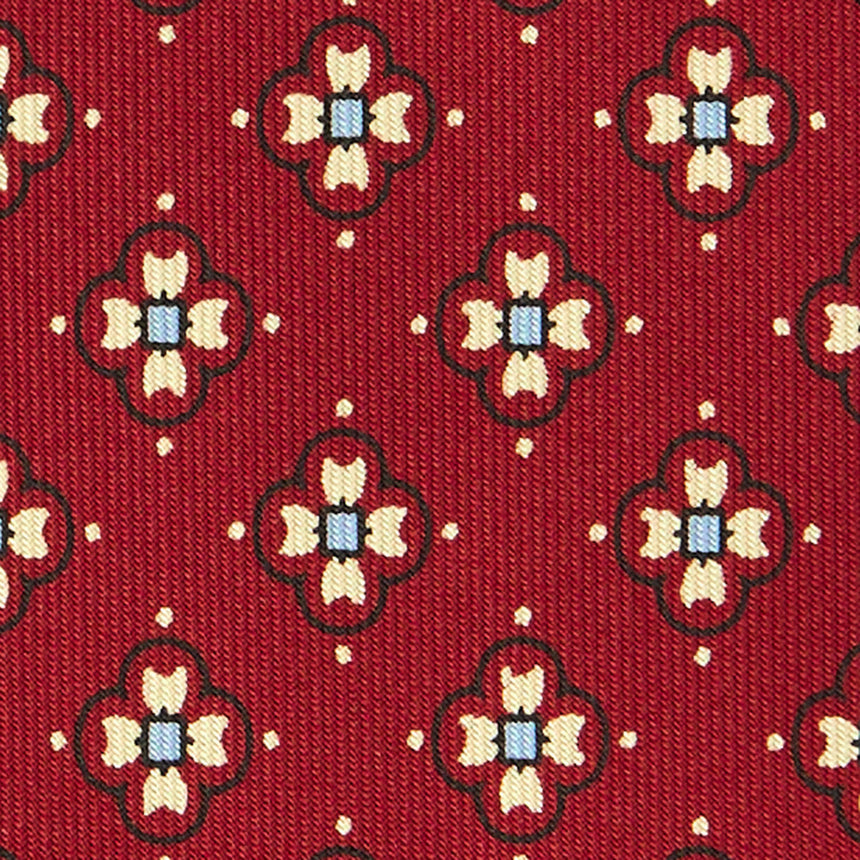 BURGUNDY CLASSIC SILK TIE