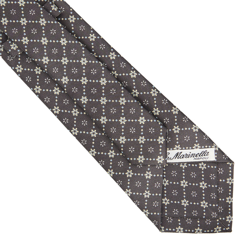 DARK GREY CLASSIC SILK TIE