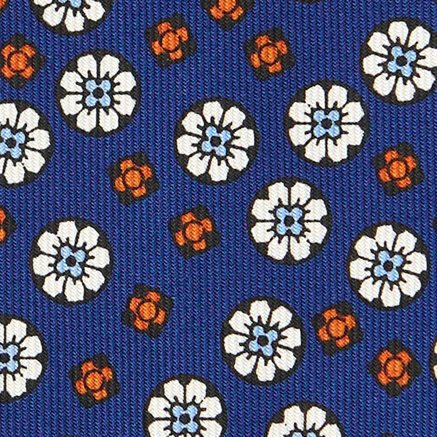 BLUE SARTORIAL CLASSIC SILK TIE