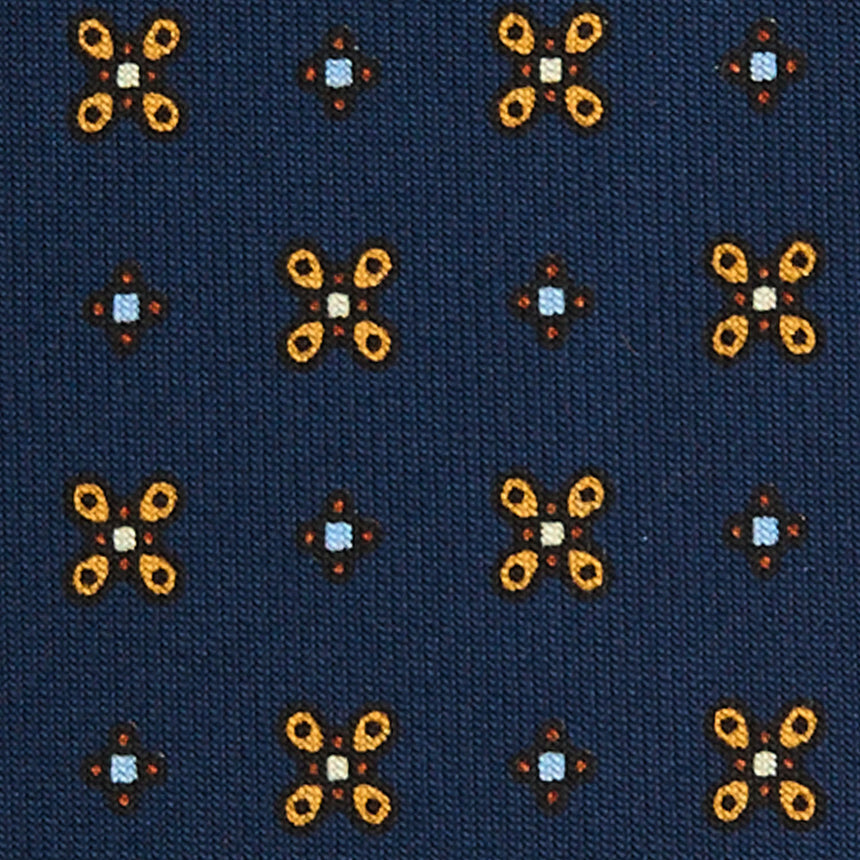 DARK BLUE SARTORIAL CLASSIC SILK TIE