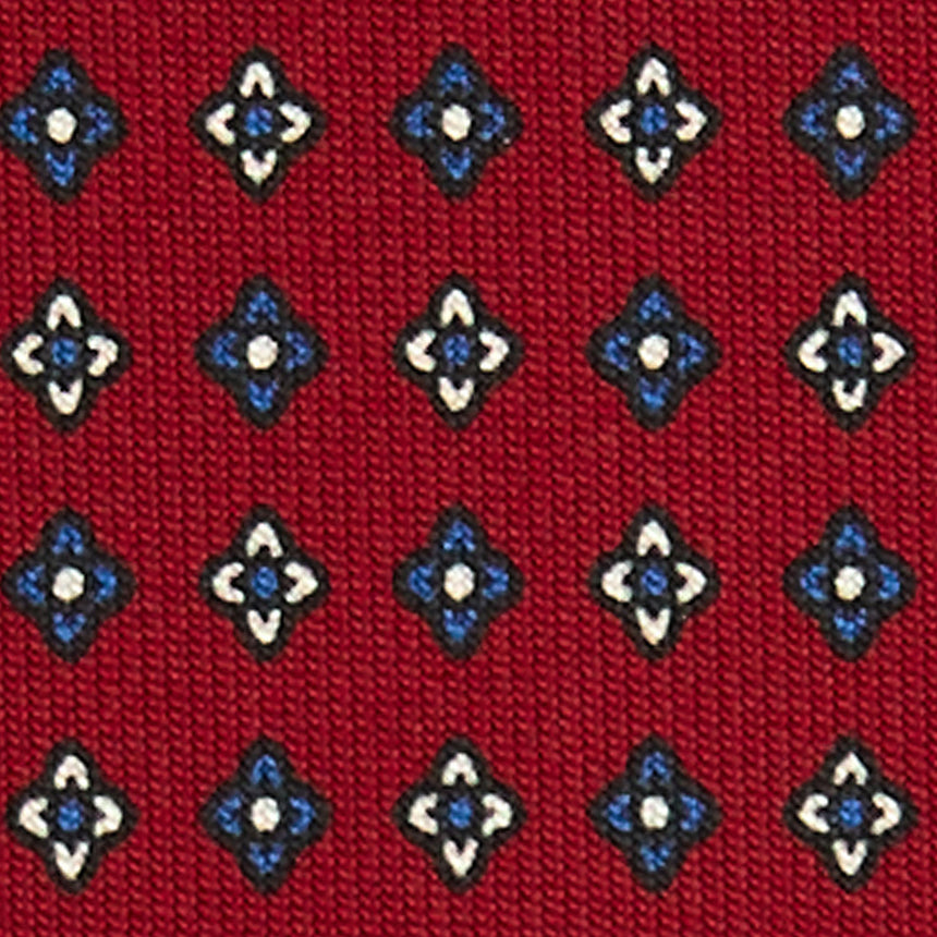 BURGUNDY CLASSIC SILK TIE