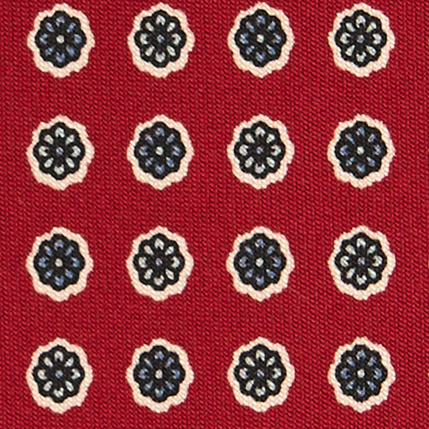 BURGUNDY CLASSIC SILK TIE