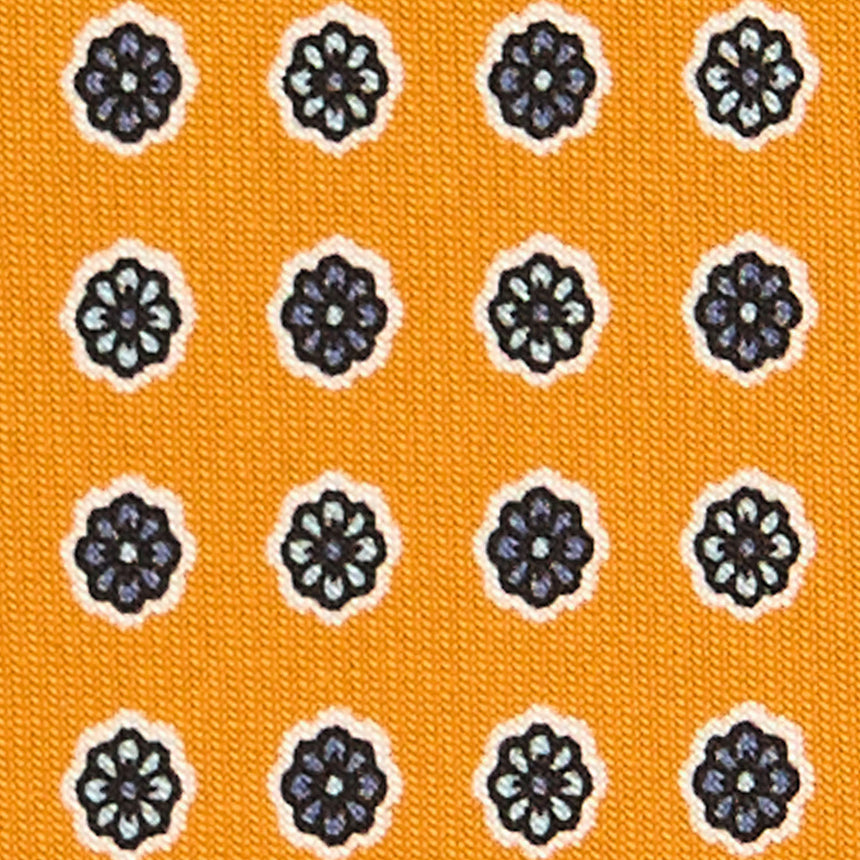 YELLOW CLASSIC SILK TIE