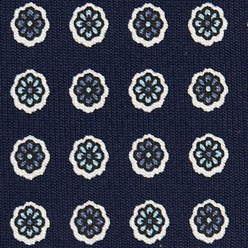 DARK BLUE SARTORIAL CLASSIC SILK TIE
