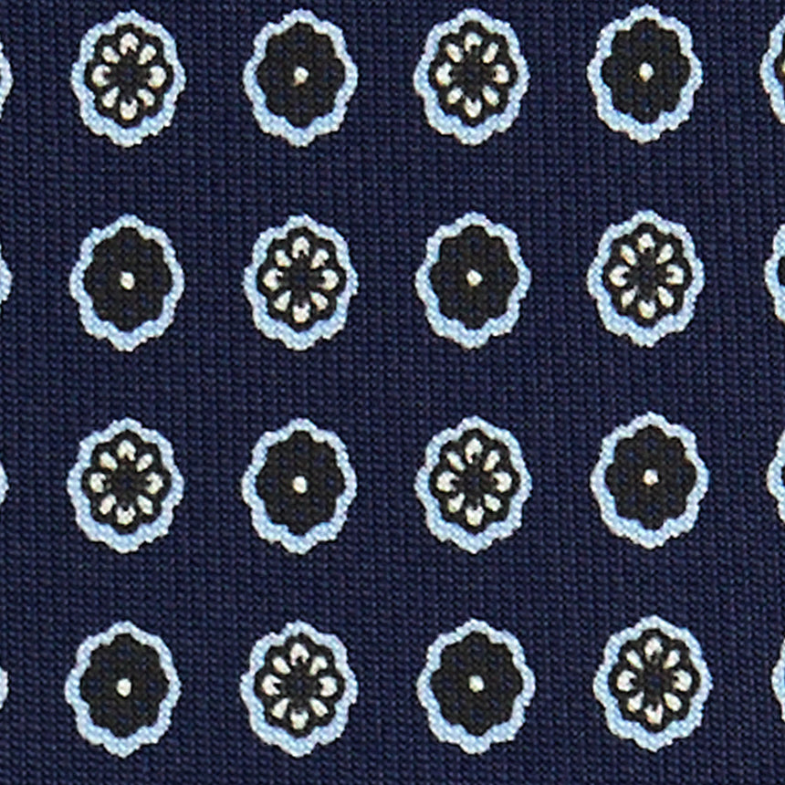 DARK BLUE SARTORIAL CLASSIC SILK TIE