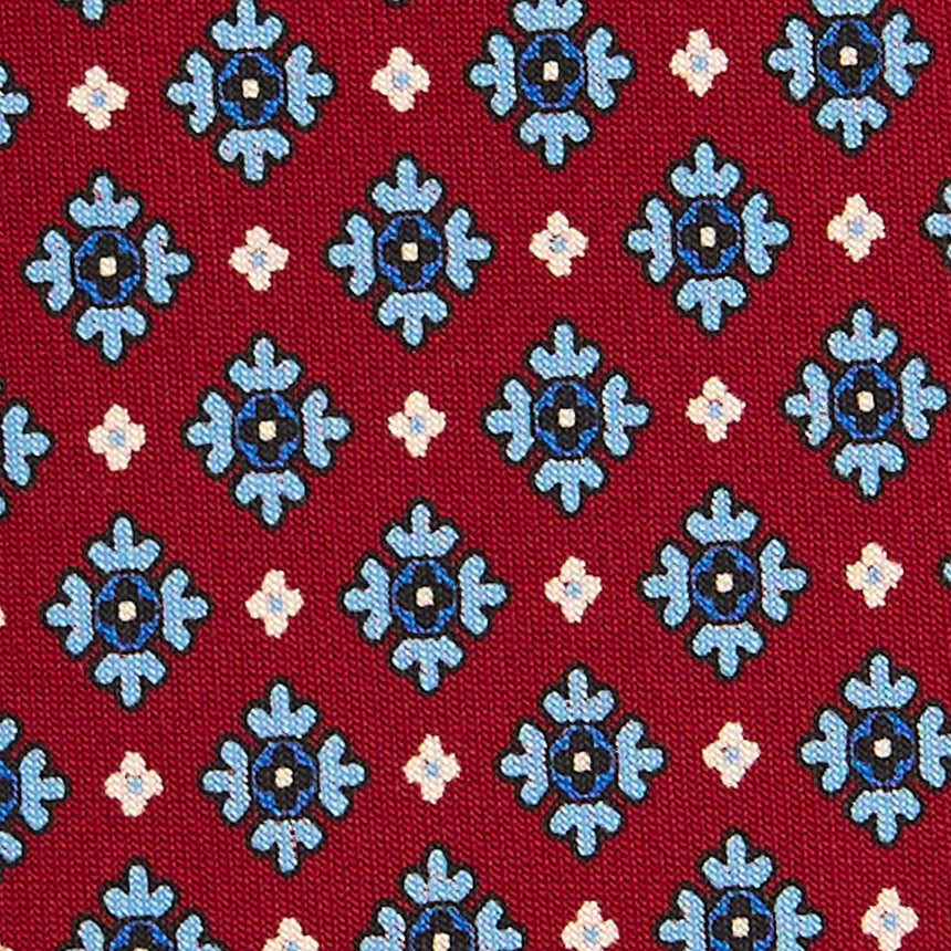 BURGUNDY CLASSIC SILK TIE