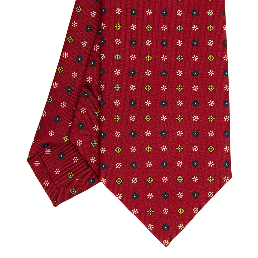 BURGUNDY CLASSIC SILK TIE