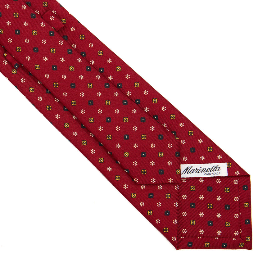 BURGUNDY CLASSIC SILK TIE