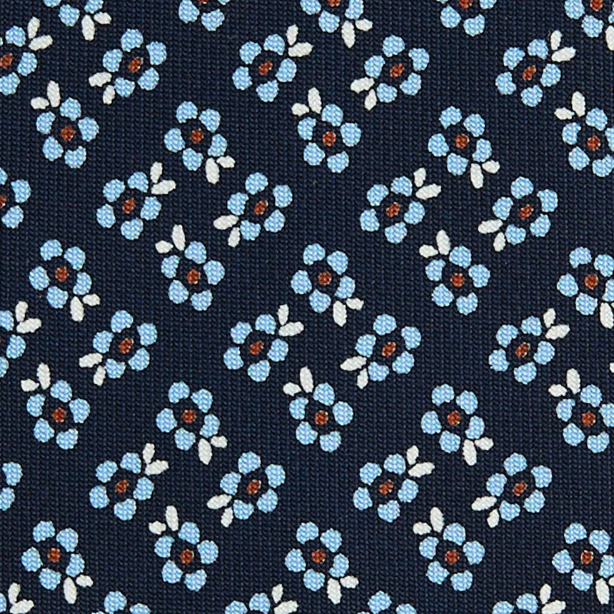 DARK BLUE SARTORIAL CLASSIC SILK TIE