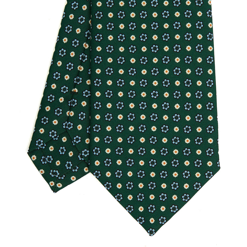 DARK GREEN SARTORIAL CLASSIC SILK TIE