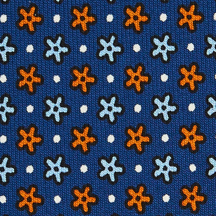 BLUE SARTORIAL CLASSIC SILK TIE