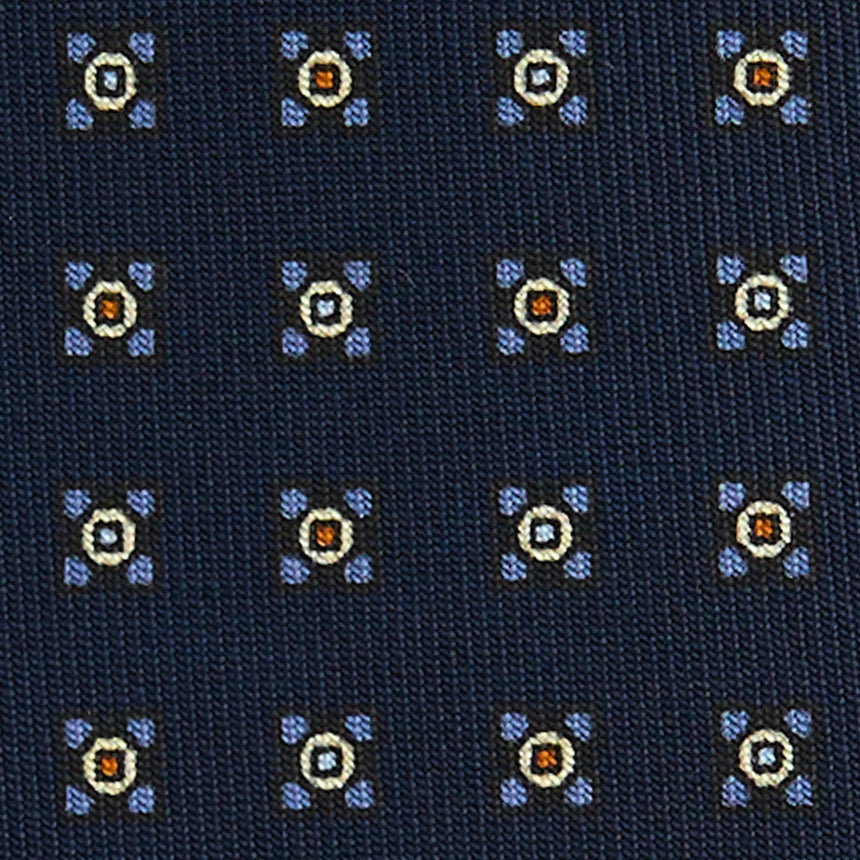 DARK BLUE SARTORIAL CLASSIC SILK TIE