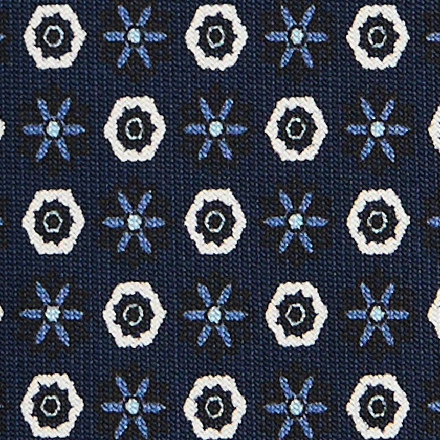 DARK BLUE SARTORIAL CLASSIC SILK TIE