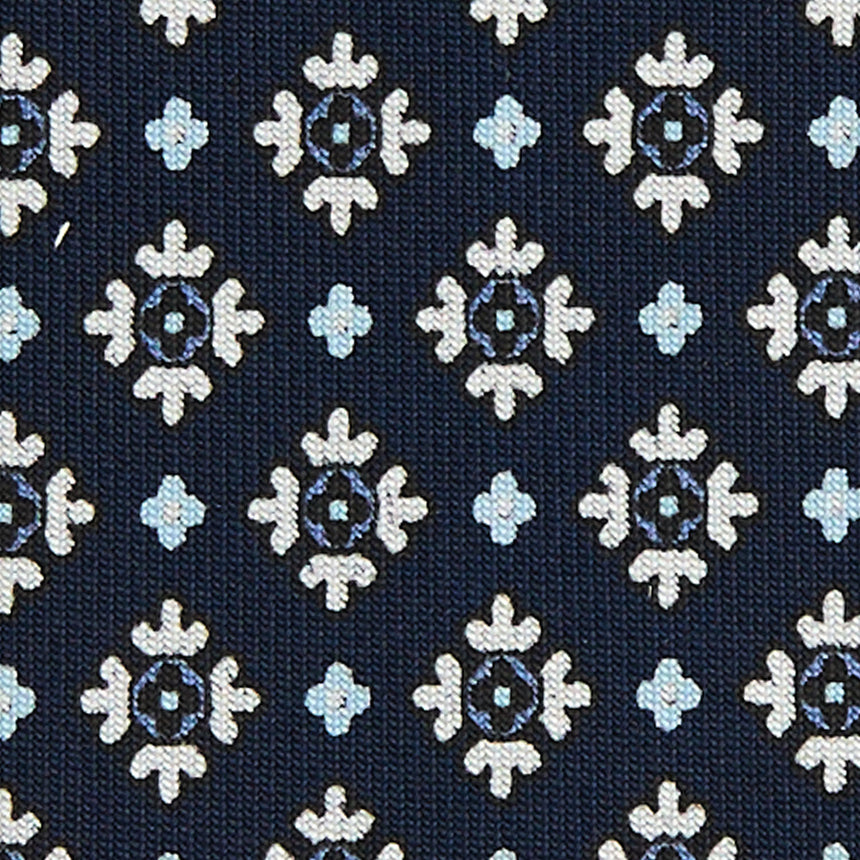 DARK BLUE SARTORIAL CLASSIC SILK TIE