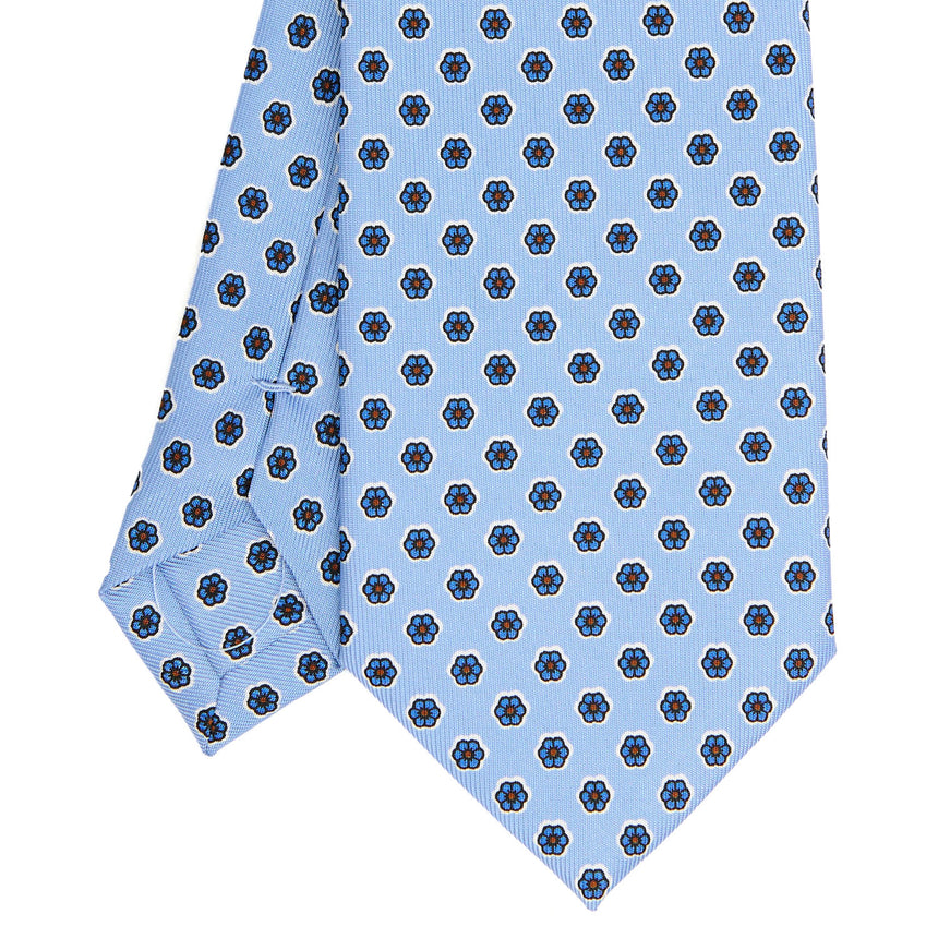 LIGHT BLUE CLASSIC SILK TIE