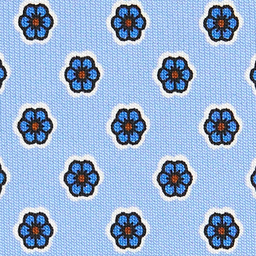 LIGHT BLUE CLASSIC SILK TIE
