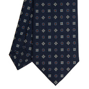 dark_blue_sartorial_classic_silk_tie_small_flower_pattern_tip_detail