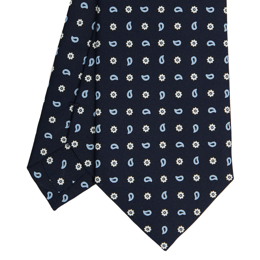 DARK BLUE SARTORIAL CLASSIC SILK TIE