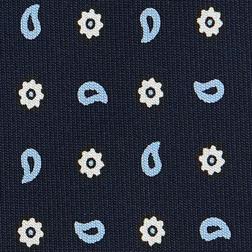 DARK BLUE SARTORIAL CLASSIC SILK TIE