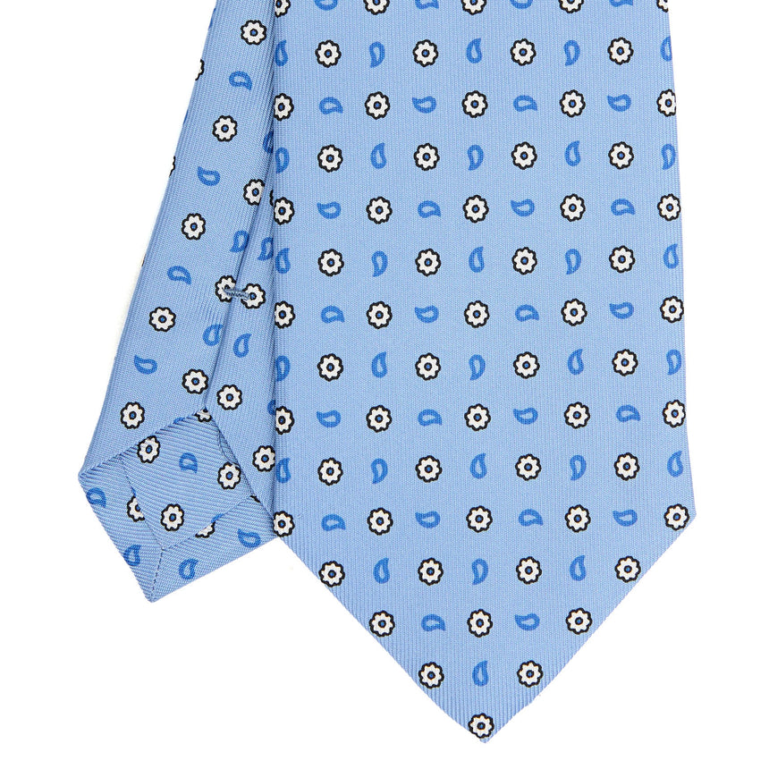 LIGHT BLUE CLASSIC SILK TIE