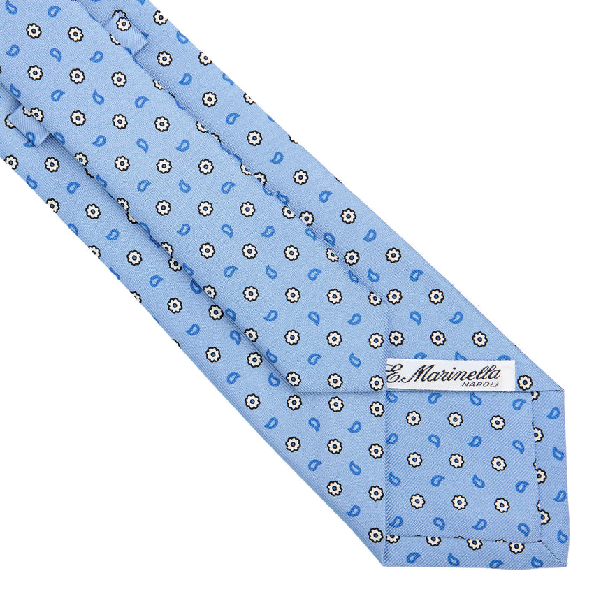 LIGHT BLUE CLASSIC SILK TIE