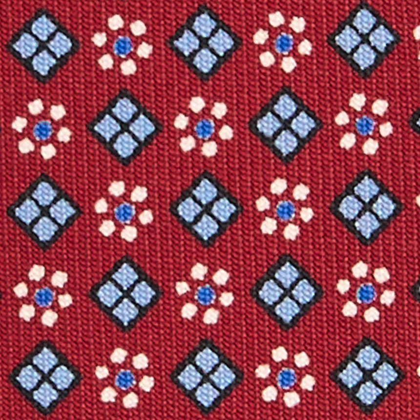 BURGUNDY CLASSIC SILK TIE