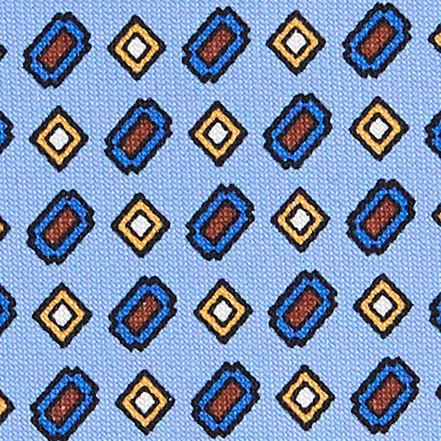 LIGHT BLUE CLASSIC SILK TIE