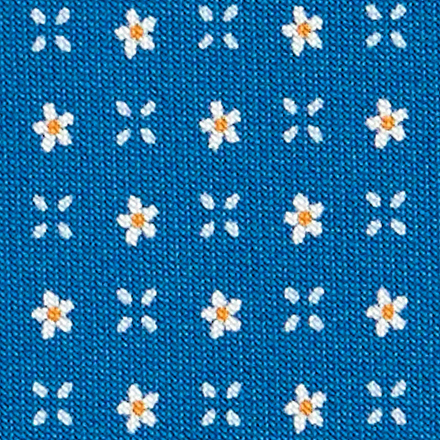 MID BLUE SARTORIAL CLASSIC SILK TIE