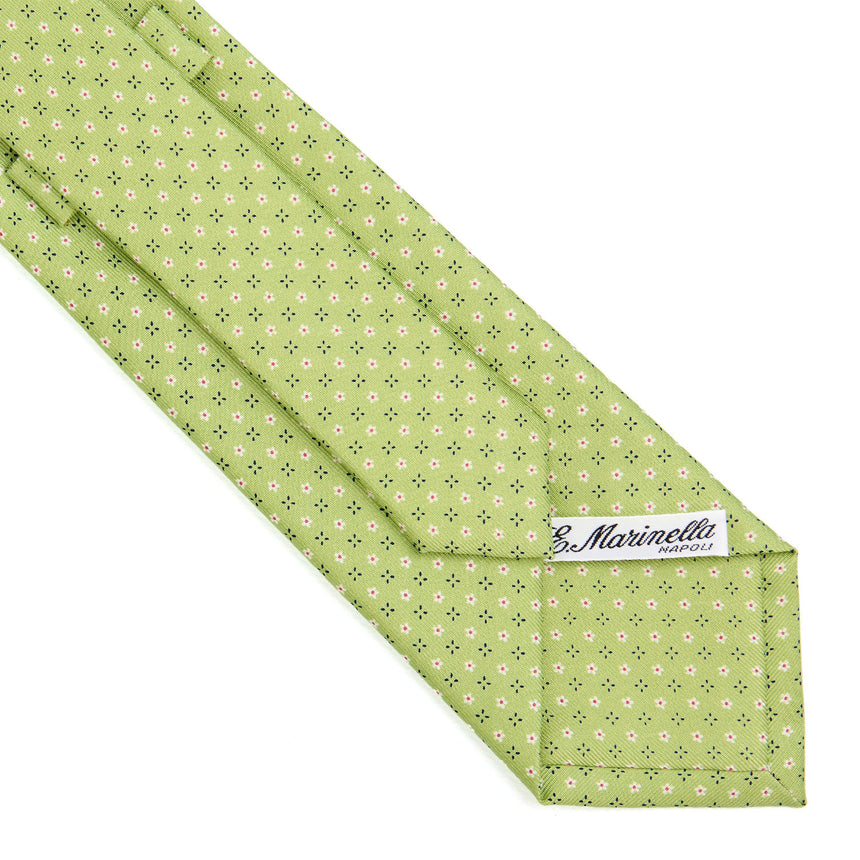 LIGHT GREEN SARTORIAL CLASSIC SILK TIE