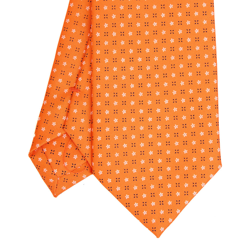ORANGE SARTORIAL CLASSIC SILK TIE
