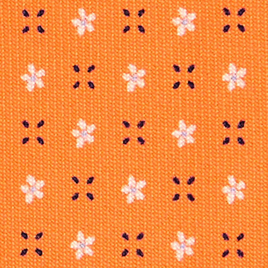 ORANGE SARTORIAL CLASSIC SILK TIE