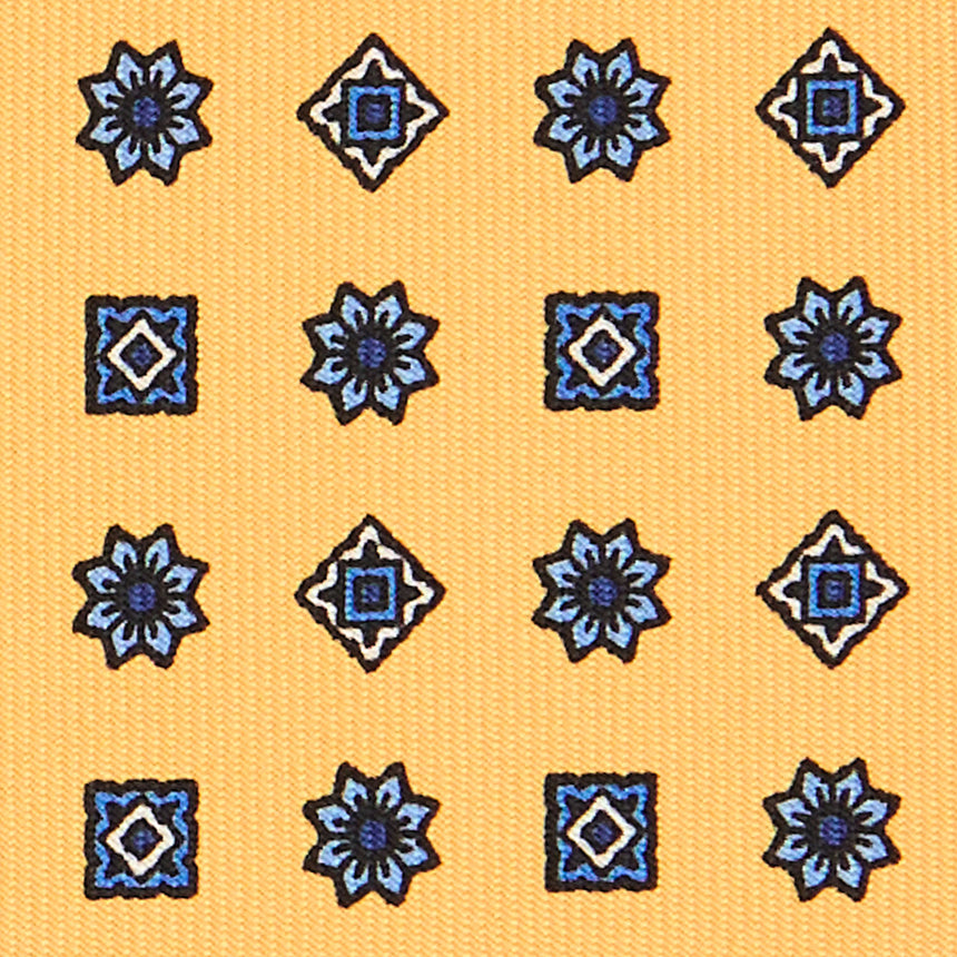 YELLOW CLASSIC SILK TIE