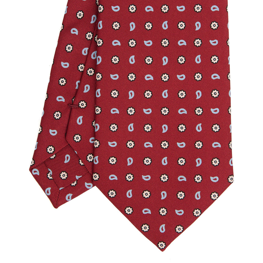 BURGUNDY CLASSIC SILK TIE