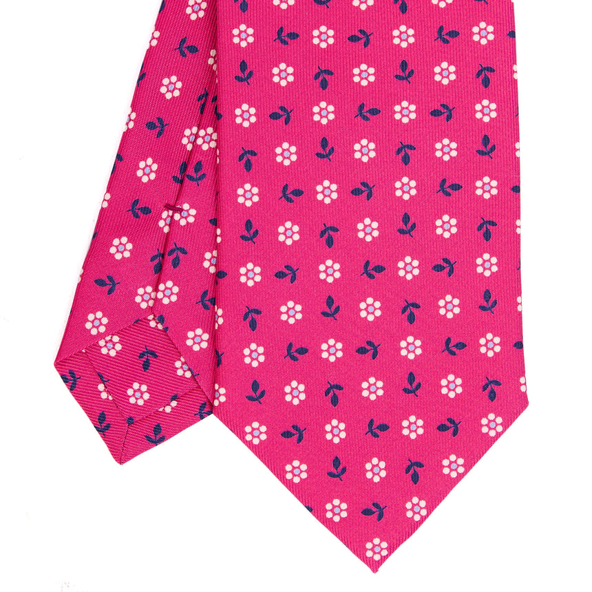 FUCHSIA SARTORIAL CLASSIC SILK TIE