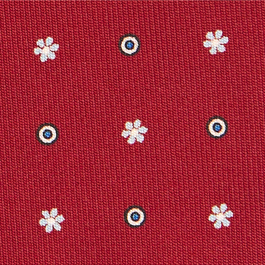 BURGUNDY CLASSIC SILK TIE