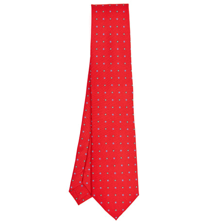 CRAVATTA SARTORIALE CLASSICA IN SETA ROSSA