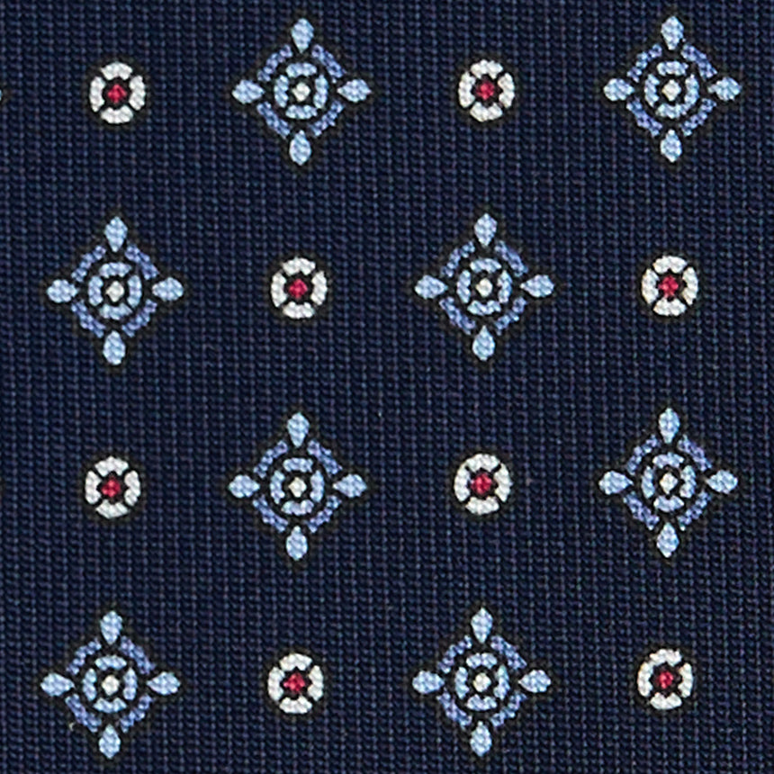 DARK BLUE SARTORIAL CLASSIC SILK TIE