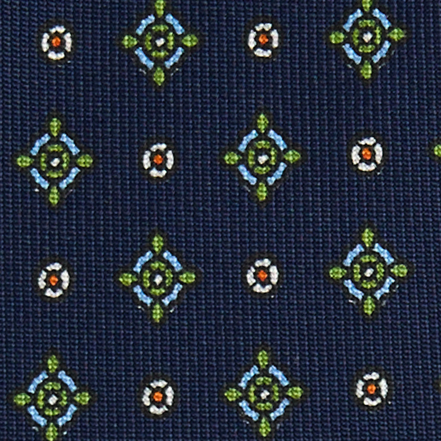 DARK BLUE SARTORIAL CLASSIC SILK TIE