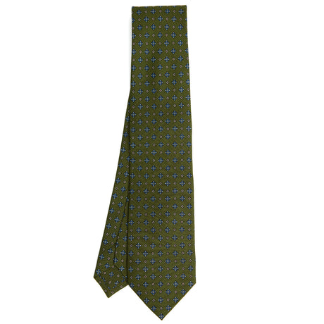 OLIVE GREEN  CLASSIC SILK TIE