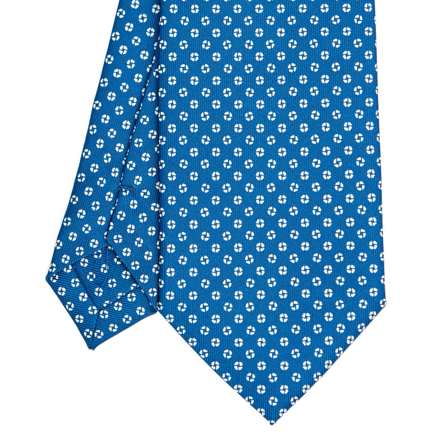 MID BLUE SARTORIAL CLASSIC SILK TIE