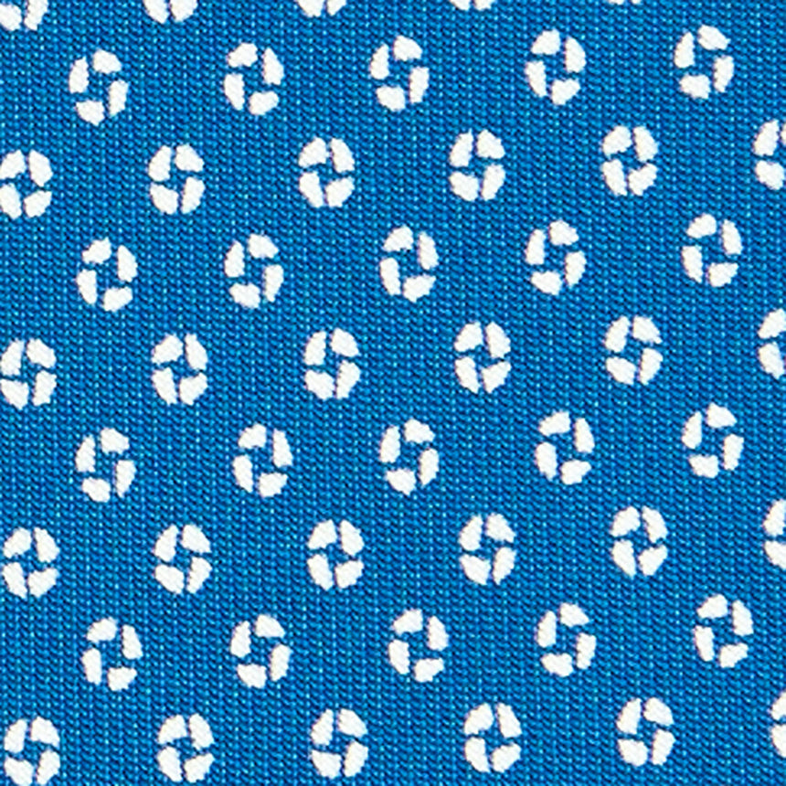 MID BLUE SARTORIAL CLASSIC SILK TIE