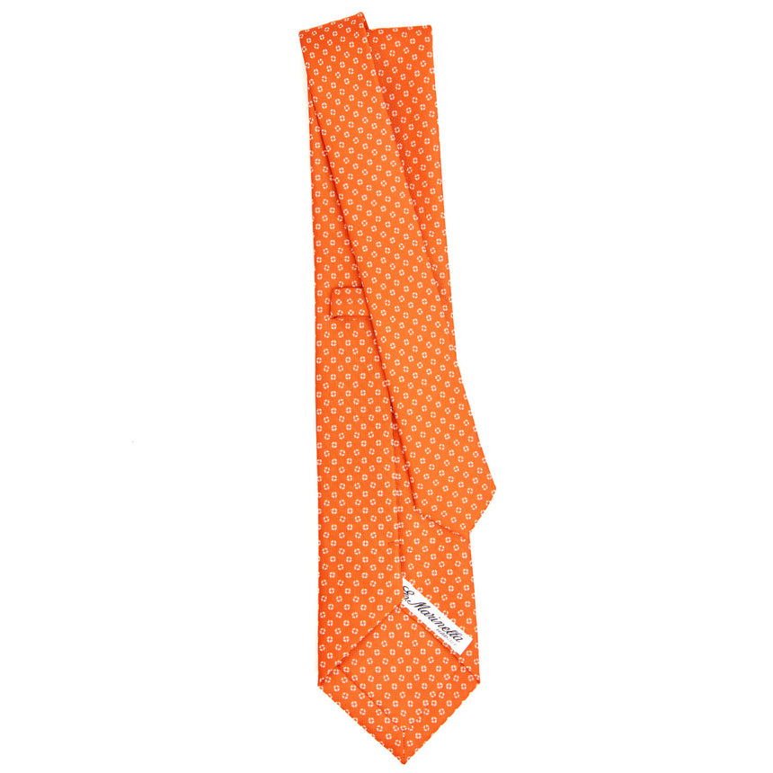 ORANGE SARTORIAL CLASSIC SILK TIE