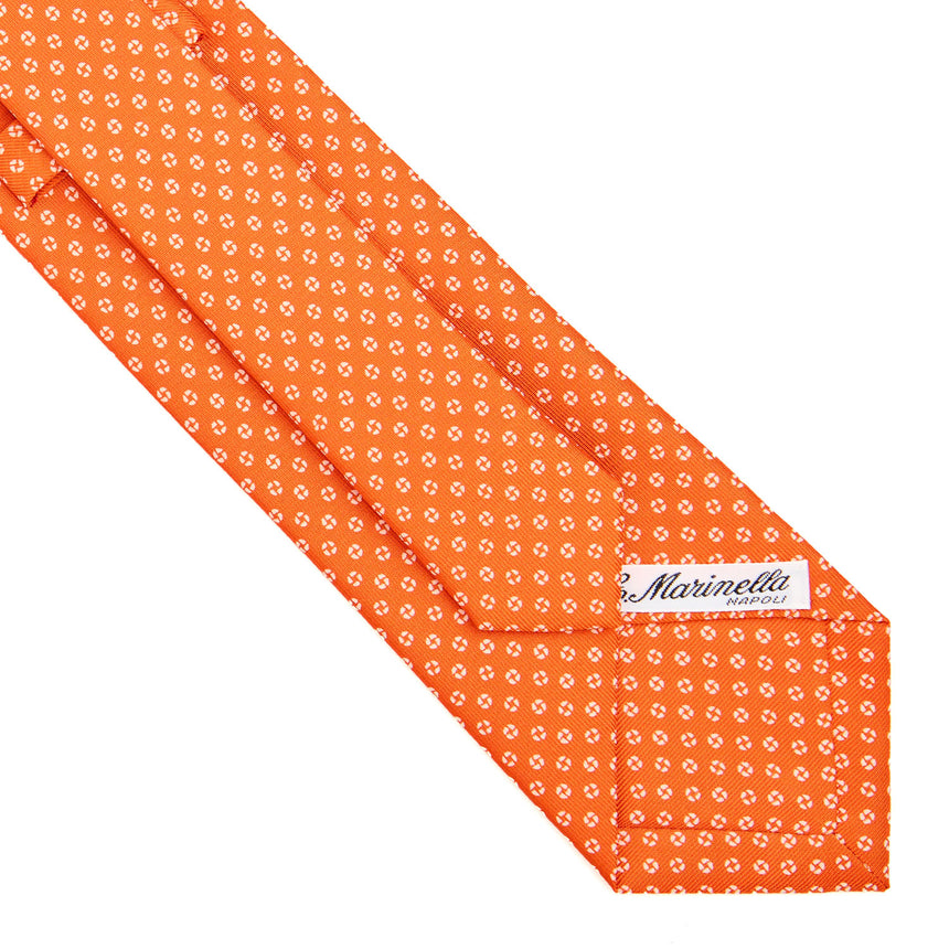ORANGE SARTORIAL CLASSIC SILK TIE