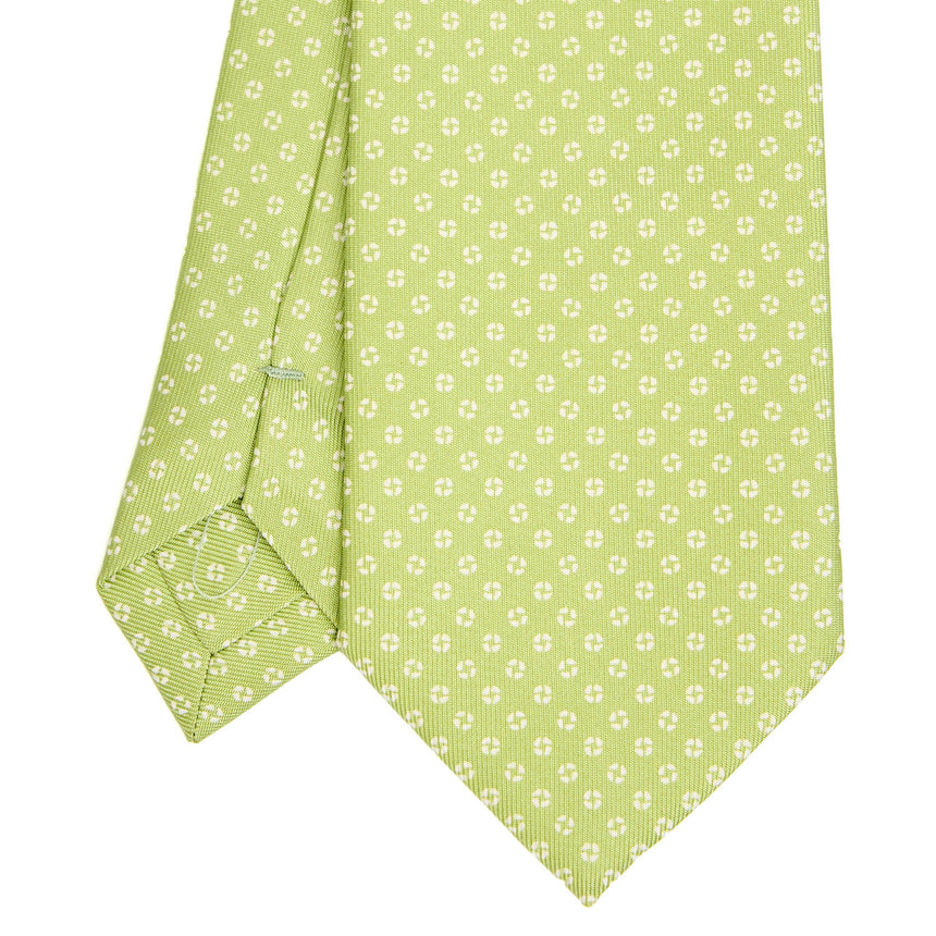 LIGHT GREEN SARTORIAL CLASSIC SILK TIE