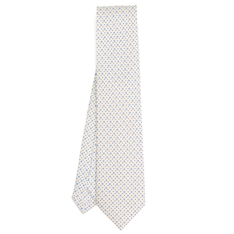 WHITE SARTORIAL CLASSIC SILK TIE