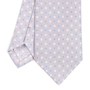 light_grey_sartorial_classic_silk_tie_small_flower_pattern_tip_detail