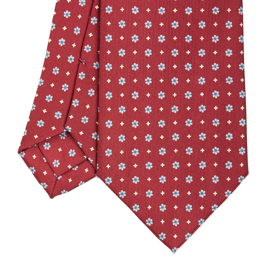 BURGUNDY SARTORIAL CLASSIC SILK TIE