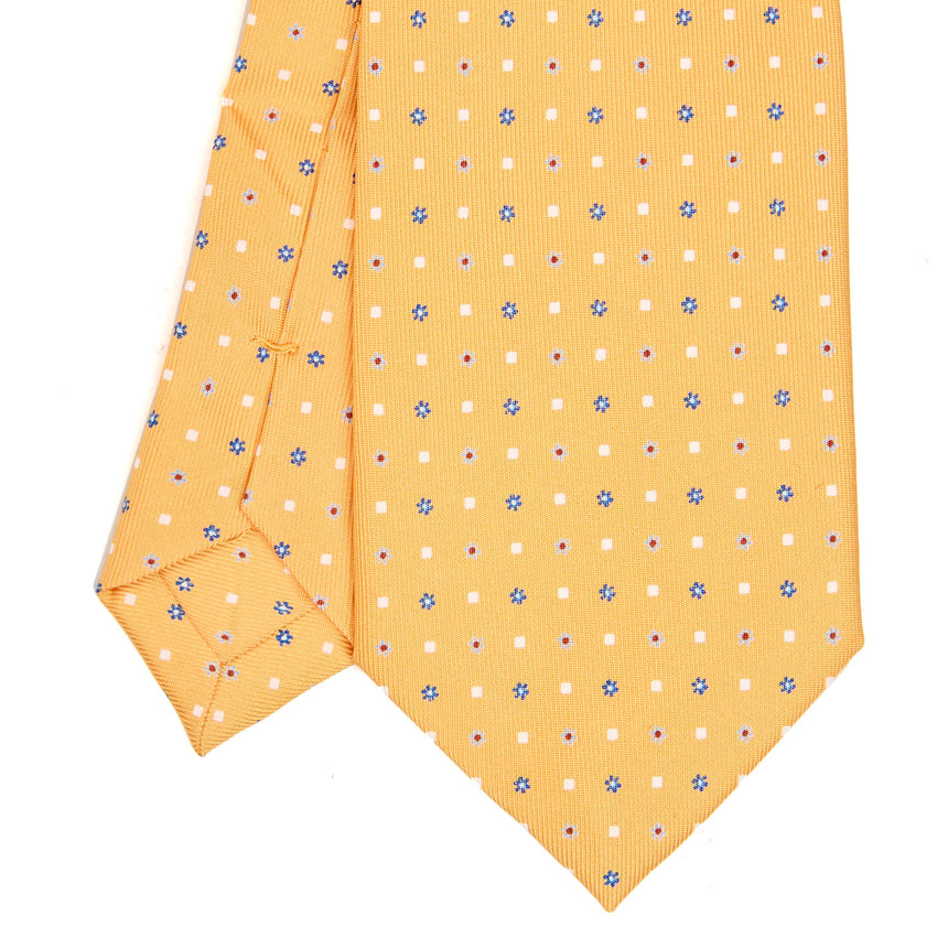 YELLOW EXTRA LONG SARTORIAL SILK TIE