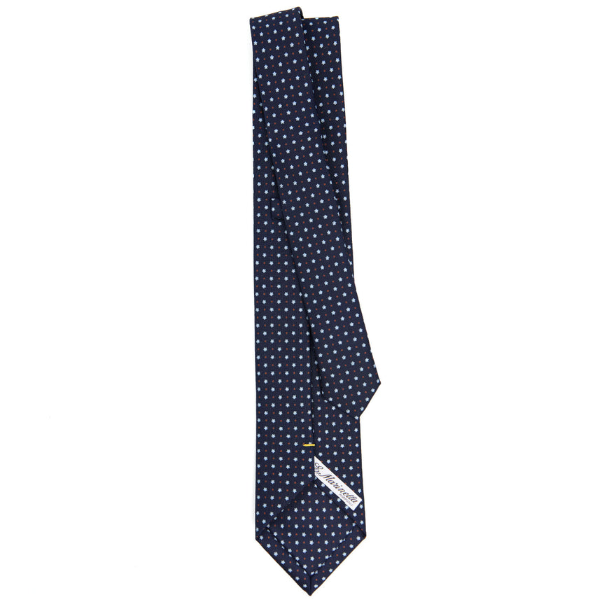 DARK BLUE EXTRA LONG SARTORIAL SILK TIE